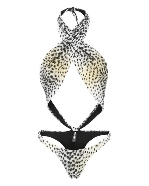 Reina Olga White Showpony Swimsuit