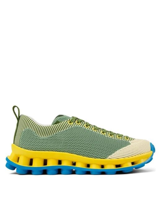 Camper Yellow X Sunnei Pelotissima Lace-Up Sneakers for men