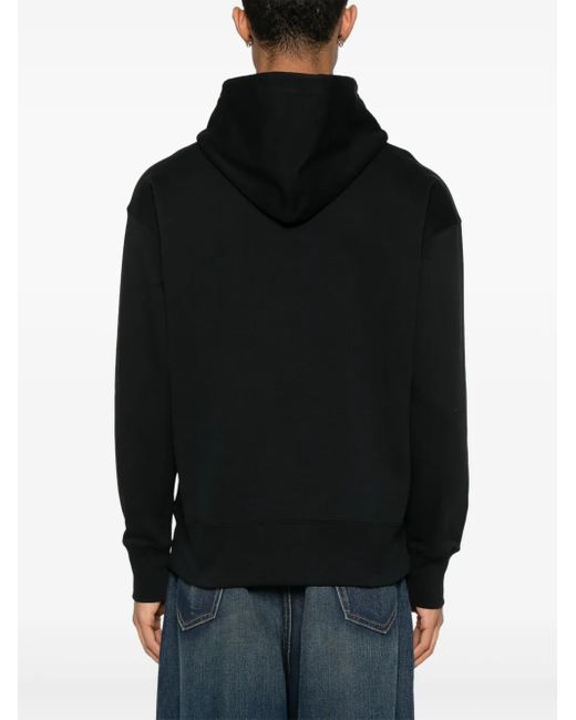 メンズ MSGM ロゴ パーカー Black