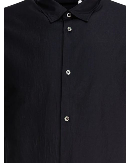 Kaptain Sunshine Black Short-Sleeve Button-Down Shirt for men