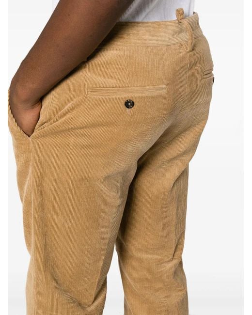Pantalones Rectos DSquared² de hombre de color Natural