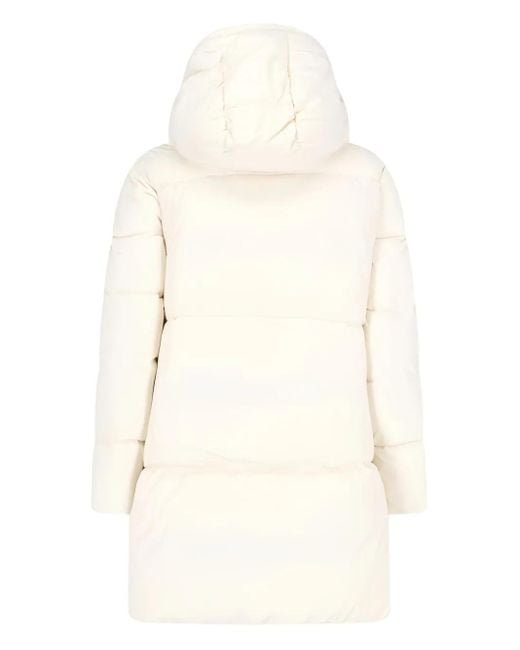 Aspesi Natural Hooded Down-Padded Coat