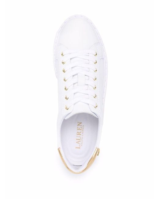 ralph lauren platform trainers