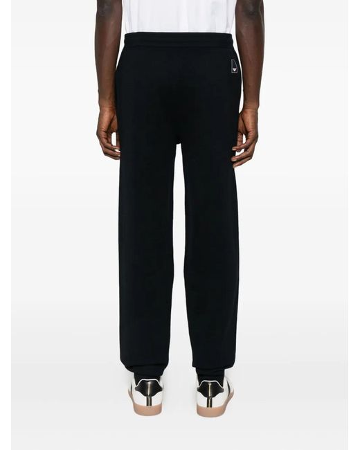 Emporio Armani Black Trousers for men