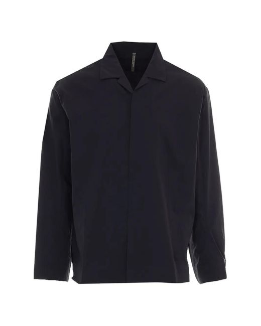 Veilance Blue Cusec Long-Sleeve Shirt for men