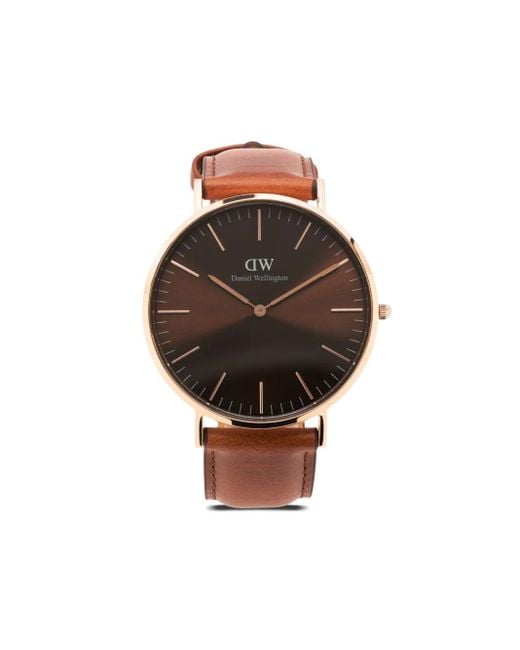 Daniel Wellington Brown Classic St Mawes 40Mm for men
