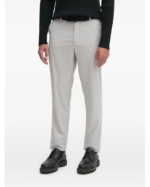 Lindbergh Gray Buttoned Suit for men