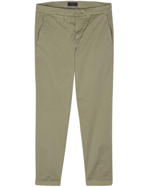 Pantalones rectos Capri Fay de hombre de color Green