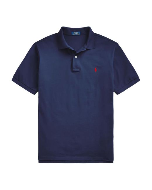 Polo Ralph Lauren Blue Cotton Polo Shirt for men
