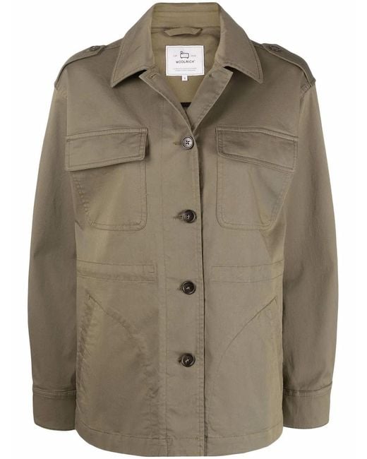 Woolrich Shirts Green