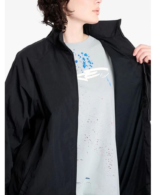 Nike Blue Zip-Up Bomber Jacket