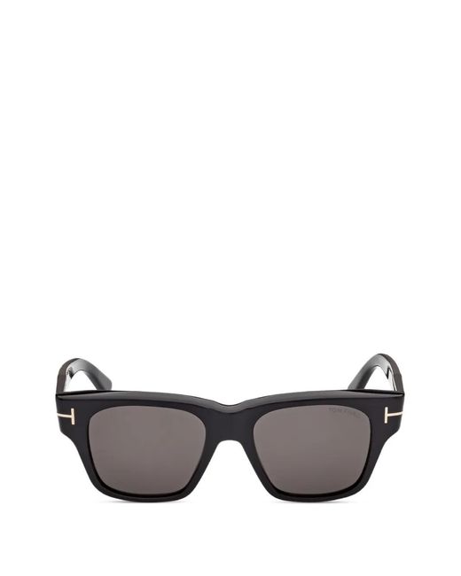 Tom Ford Gray Caine Square-Frame Sunglasses for men