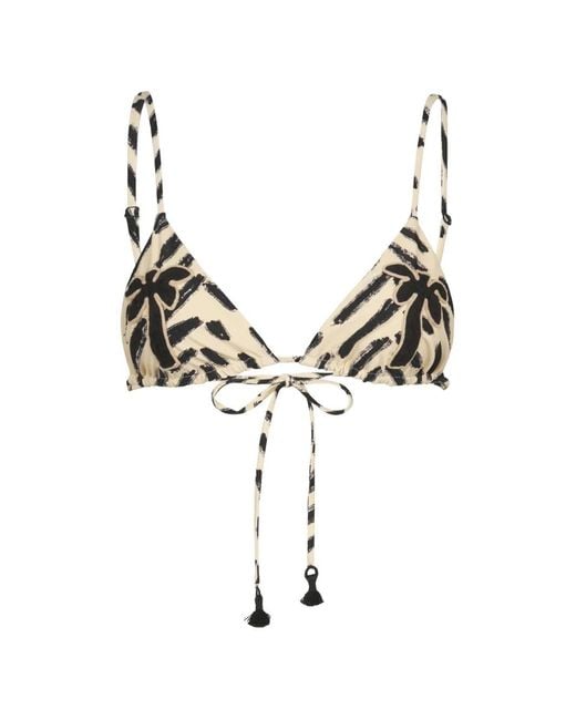 Johanna Ortiz Metallic Konibo Bikini Top
