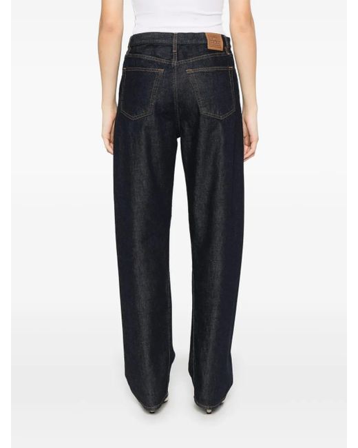Totême Blue Twisted-Seam Jeans