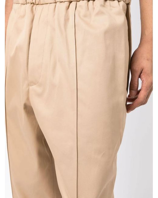 Jil Sander Straight Broek in het Natural voor heren