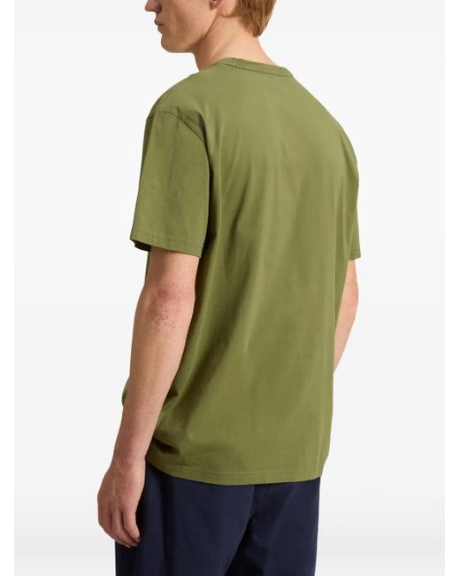 メンズ Woolrich ロゴ Tシャツ Green