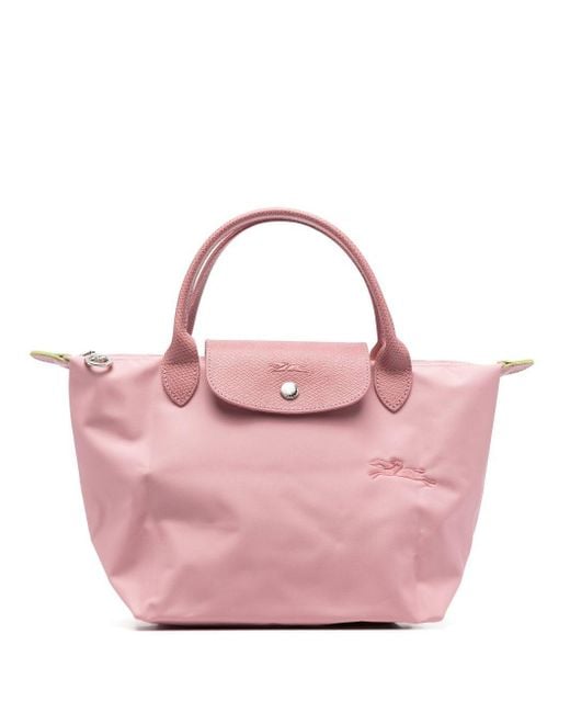 Longchamp Pink Le Pliage Tote Bag