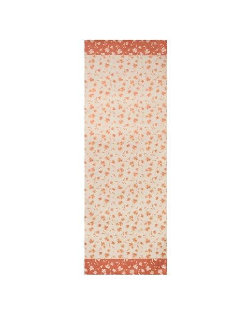 Furla Natural Primavera Floral-Print Scarf