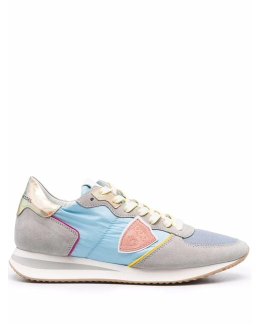Philippe Model White Trpx Mondial Lace-Up Sneakers