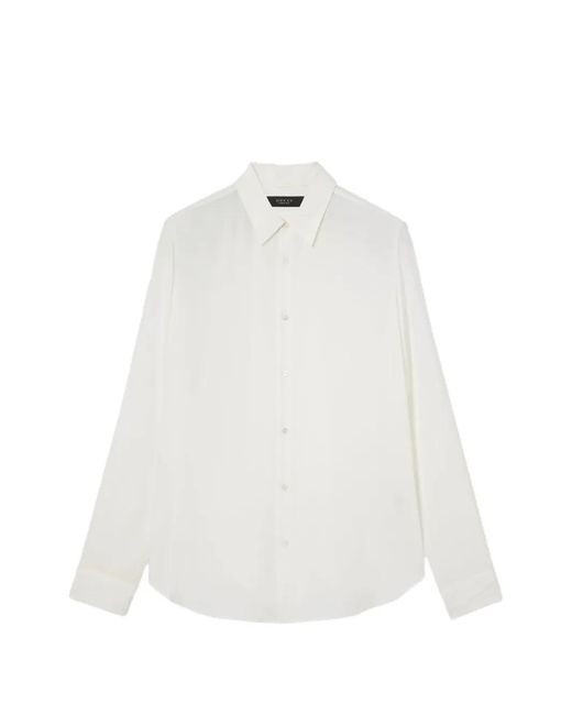 Gucci White Silk Shirt for men