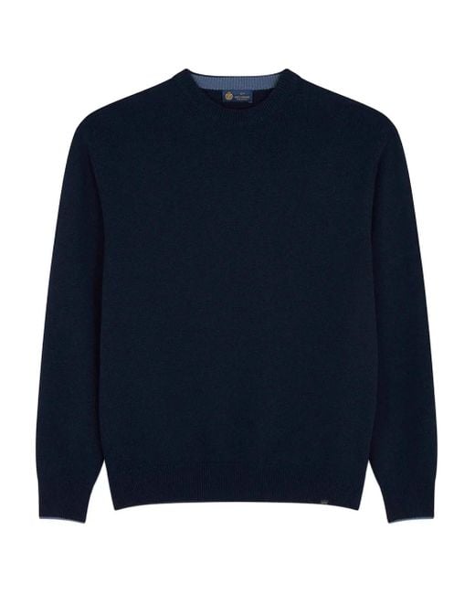 Maglione Girocollo di Paul & Shark in Blue da Uomo