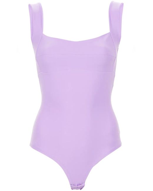 Atu Body Couture Purple Body Mit Eckigem Ausschnitt