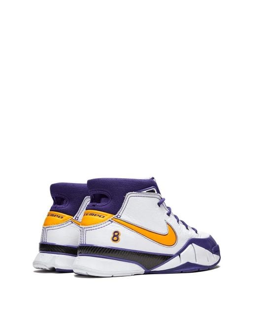 Nike Blue Kobe 1 Protro "Final Seconds" Sneakers