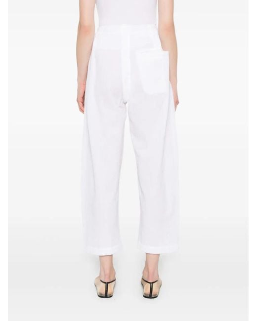 Henrik Vibskov White Split Trousers