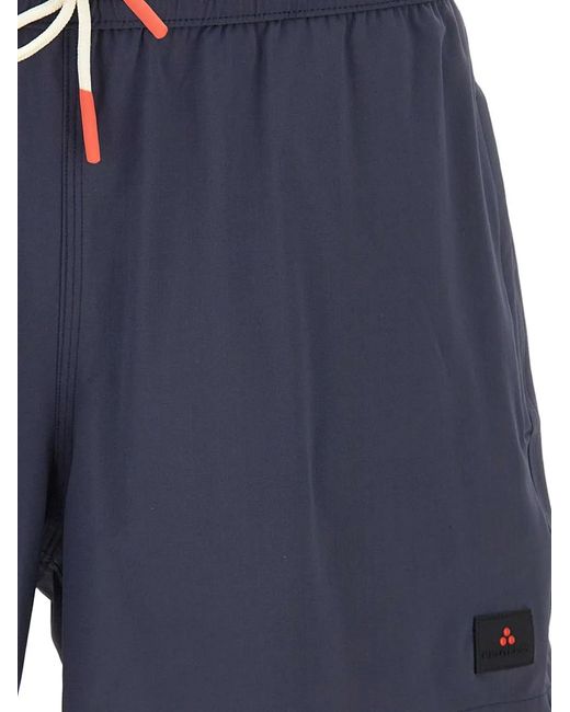 Peuterey Blue Fitenia Stretch 02 Swim Shorts for men