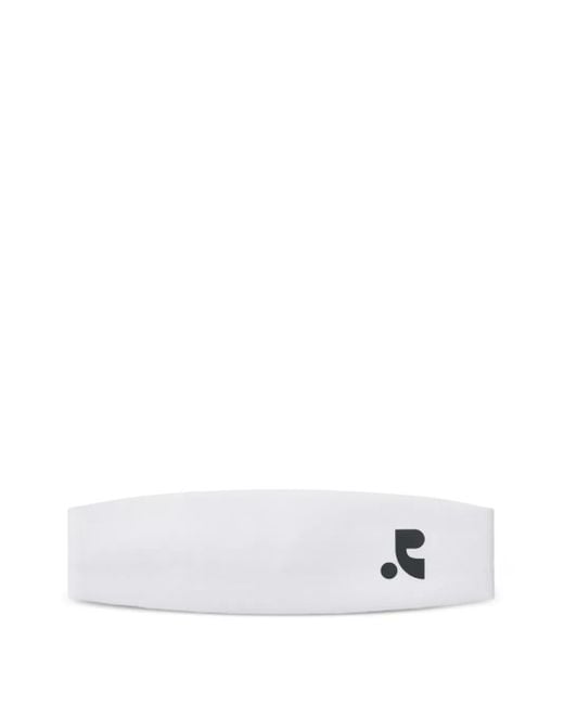 Rest&Recreation White Logo Jersey Hair Band