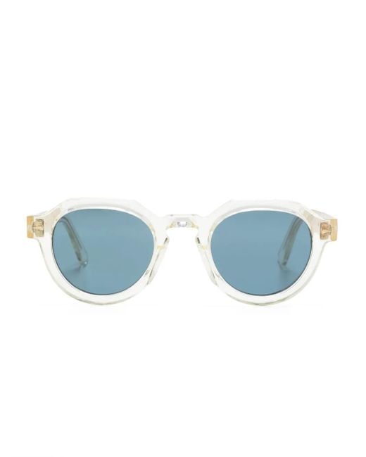 Ahlem Blue Grenelle Round-Frame Sunglasses