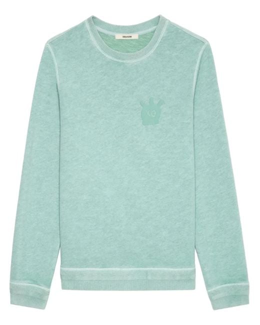 メンズ Zadig & Voltaire Stony Skull スウェットシャツ Green