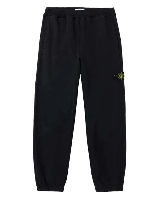 Pantalones de chándal con parche Compass Stone Island de hombre de color Blue