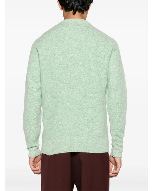 Jil Sander Green Sweater for men