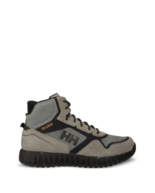Helly Hansen Black Monashee Ullr Helly Tech Perforated Panelled Sneakers for men