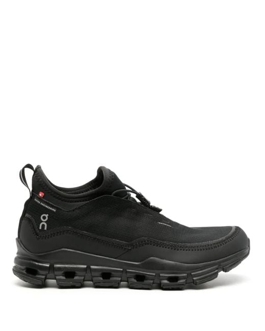 On Shoes Black Cloudaway Lace-up Sneakers - Women's - Fabric/rubber