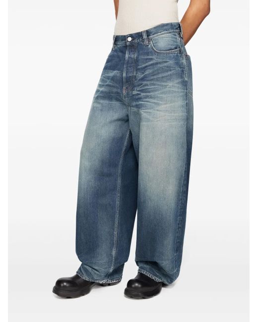 Vaqueros Anchos Acne de hombre de color Blue