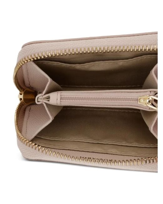 Trussardi Natural Zip-Fastening Card Wallet
