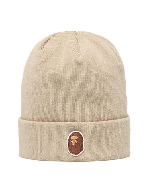 Berretto Ape Head di A Bathing Ape in Natural