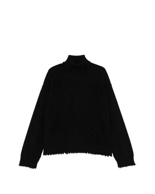 Uma Wang Black Pull En Cachemire