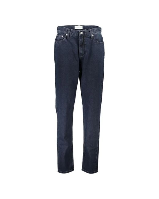 Vaqueros Rectos Calvin Klein de color Blue