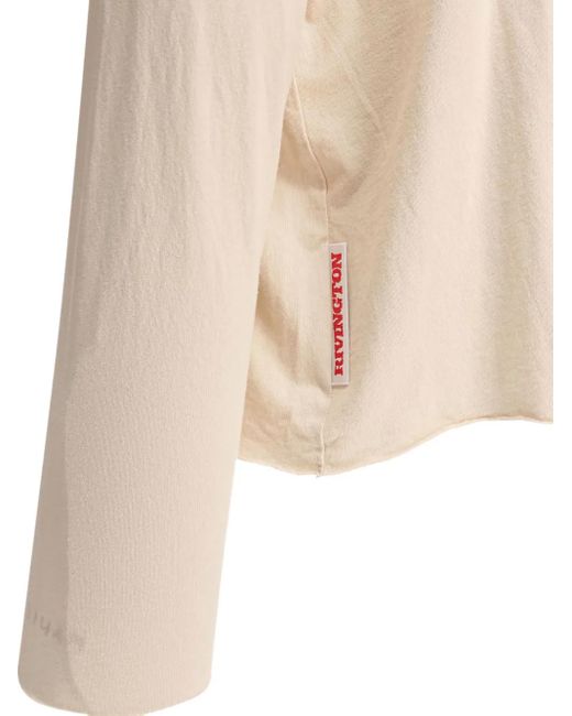 メンズ RRR123 Clayton ロングtシャツ Natural