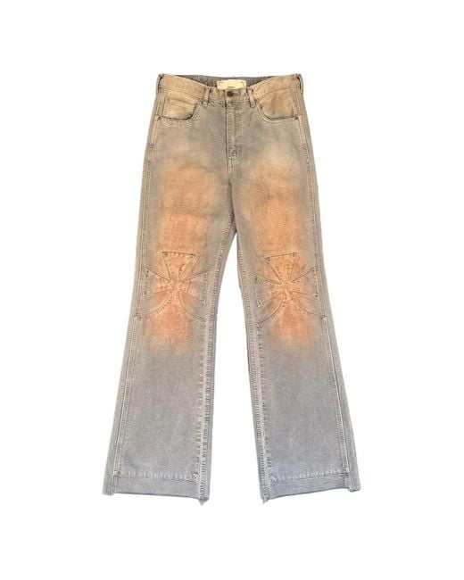 Vaqueros Chopper A Paneles SEKRIT de hombre de color White