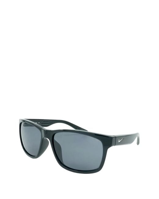 Nike Gray Cruiser Rectangle-Frame Sunglasses for men