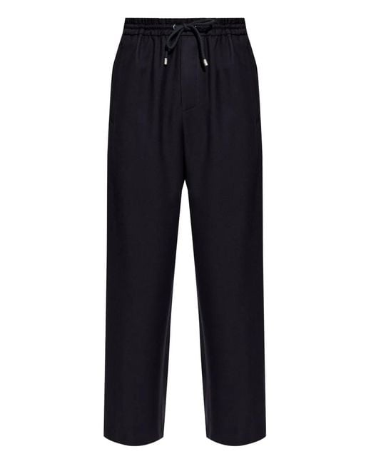 Loewe Blue Drawstring Logo Track Pants for men