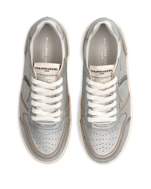 Philippe Model White Sneakers