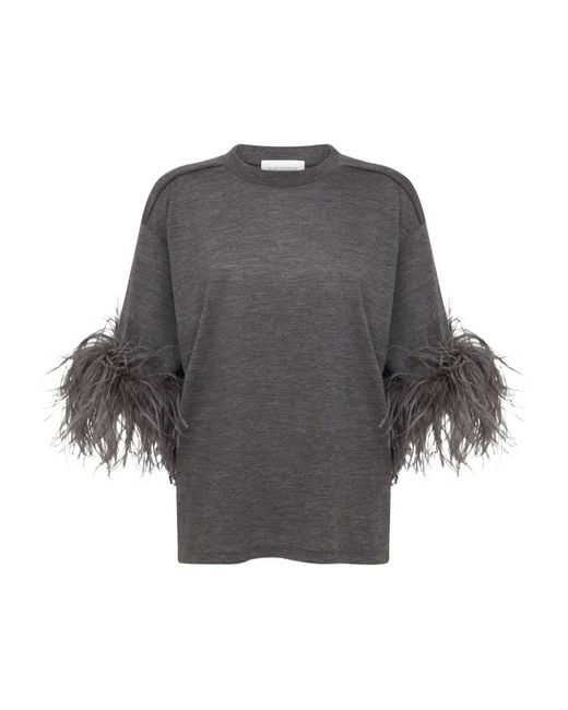 16Arlington Gray Teodora Top