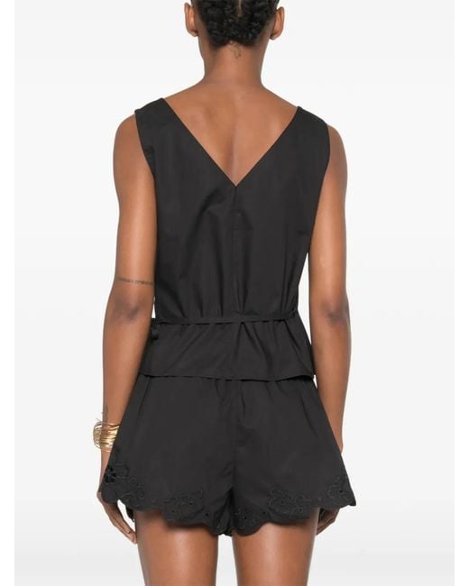 Sir Black Klara Wrap Top