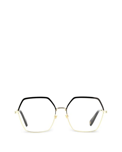 Marc Jacobs Natural Geometric-Frame Glasses