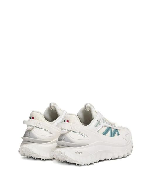 Moncler White Sneakers Neutral
